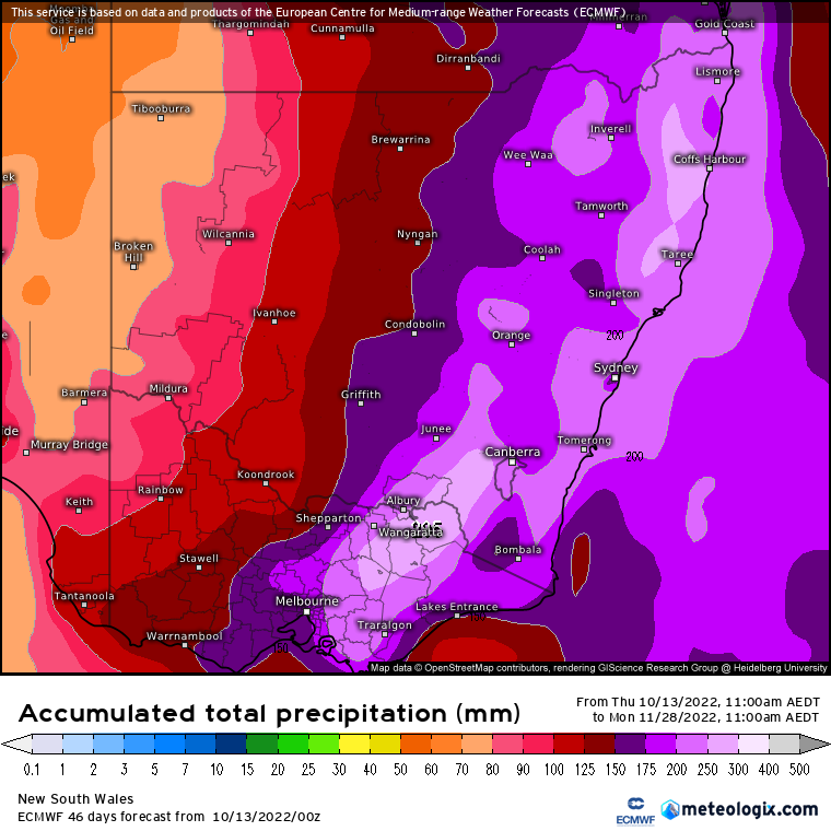Read more about the article Wet down south, more to come…